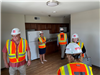 Mayor and City Staff Tour New Lofts on the Square