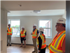 Mayor and City Staff Tour New Lofts on the Square
