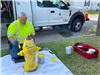 IL American Water Repaints City Fire Hydrants