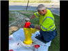 IL American Water Repaints City Fire Hydrants