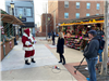 Promoting Belleville's Downtown Businesses, Santa on the Square, and Open-Air Christmas Market