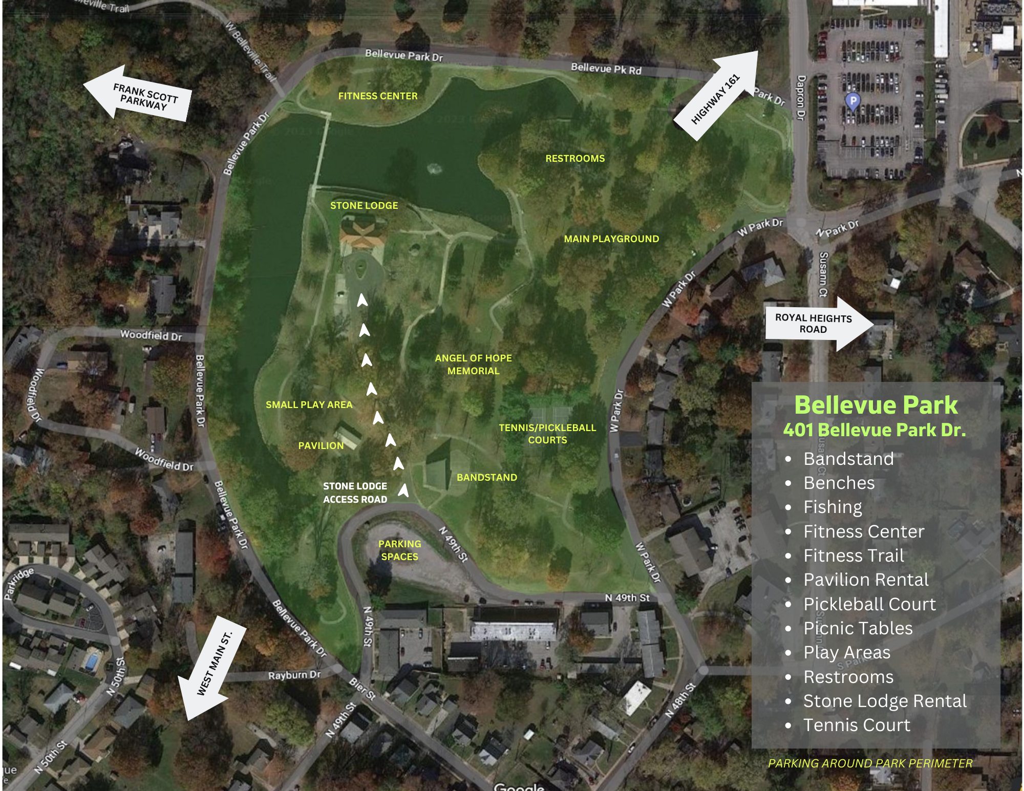 BELLEVUE PARK AERIAL