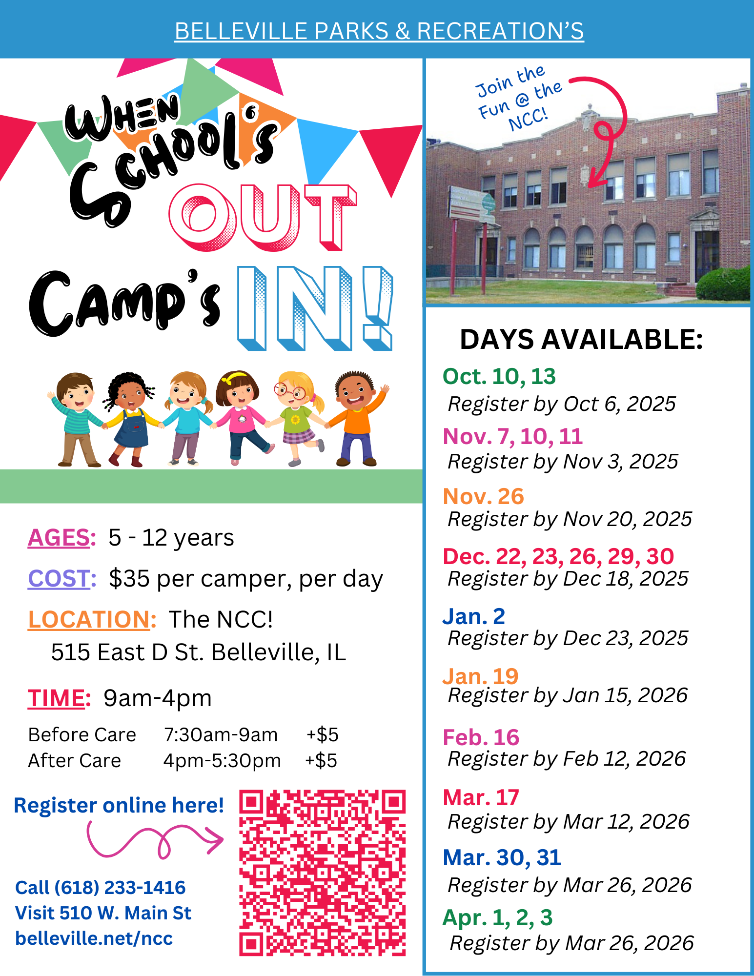 Schools Out, Camps In