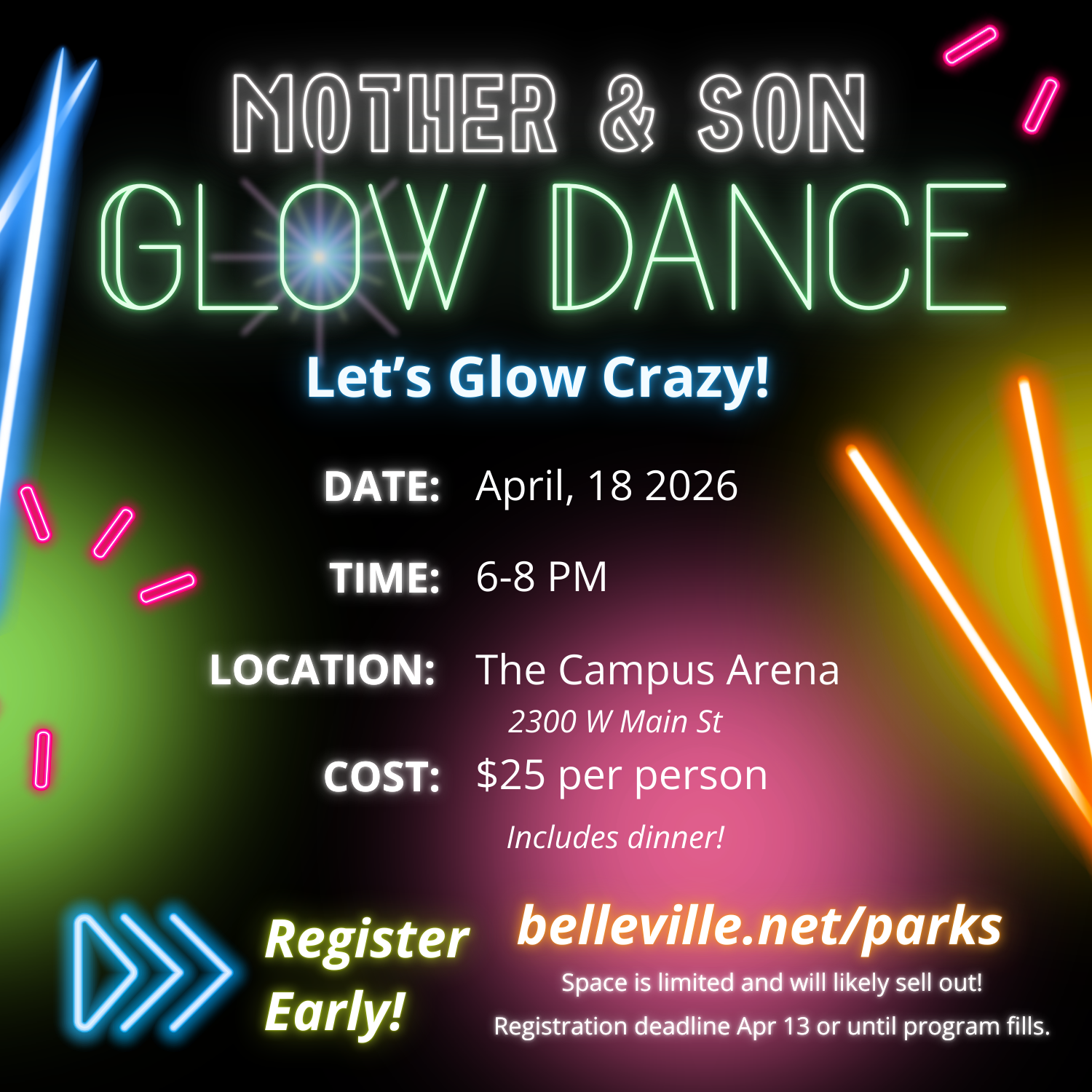 Glow Dance Square