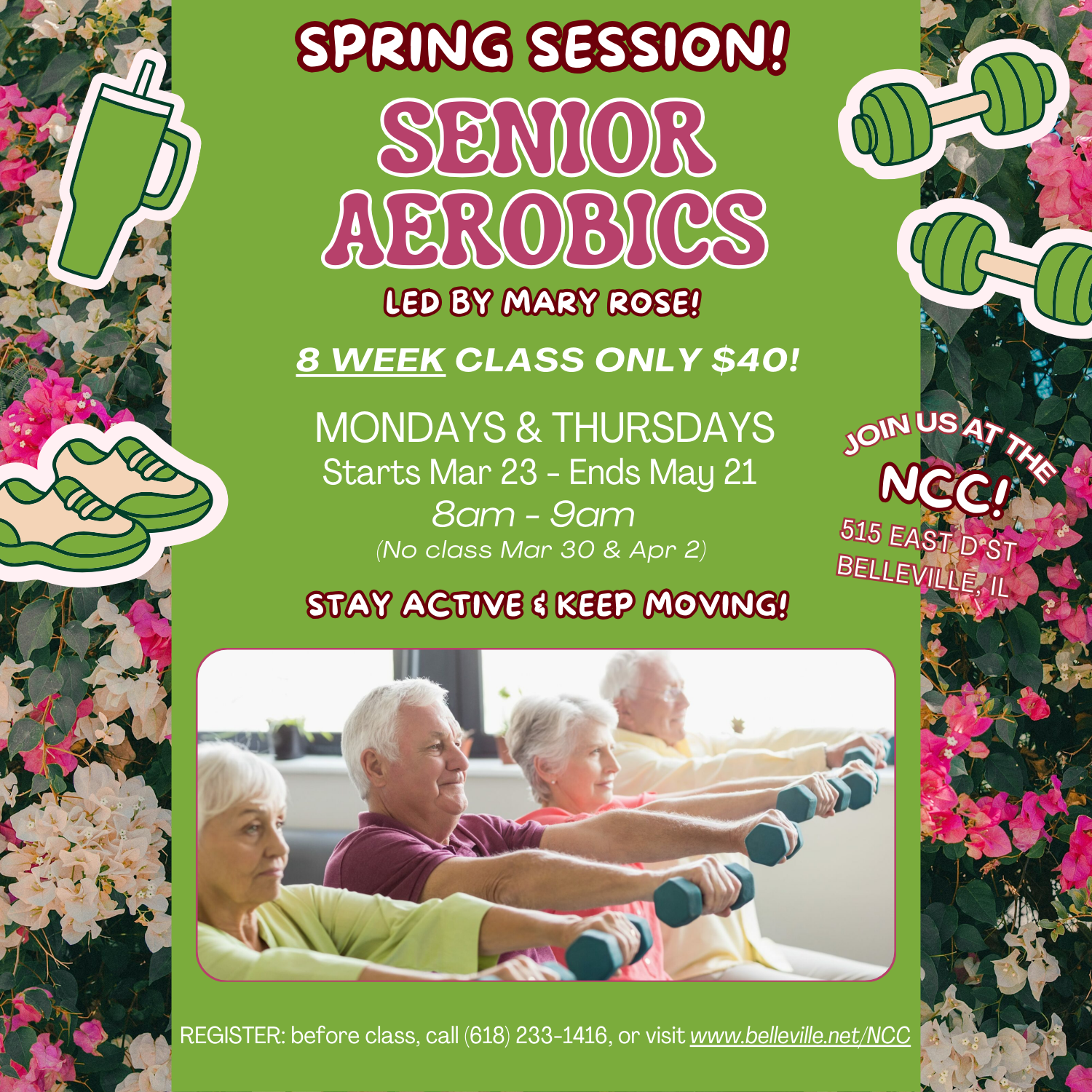 Spring Aerobics Square