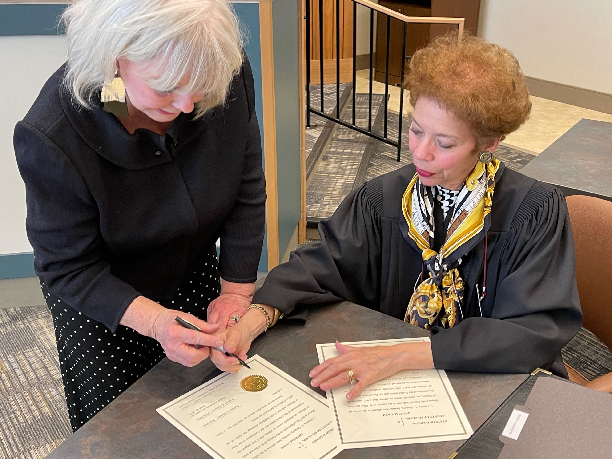 Swearing In Ceremony 4-30-2021