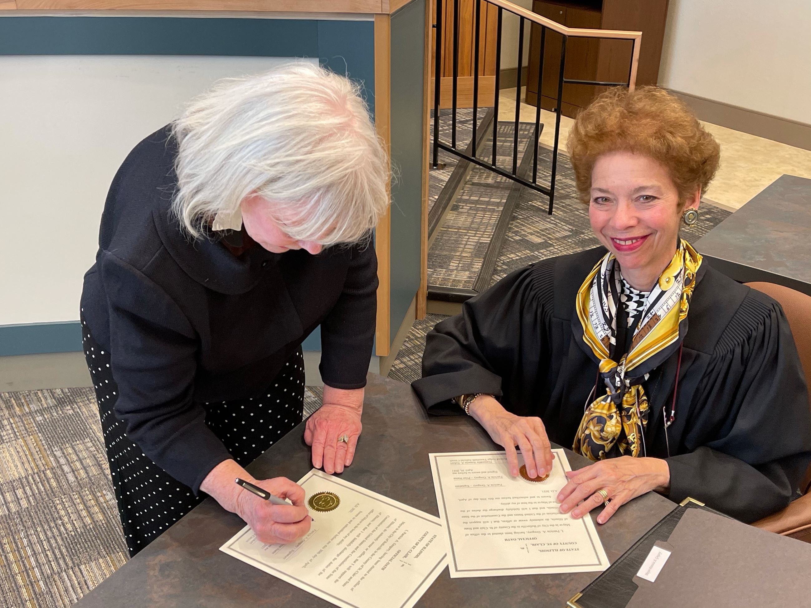 Swearing In Ceremony 4-30-2021