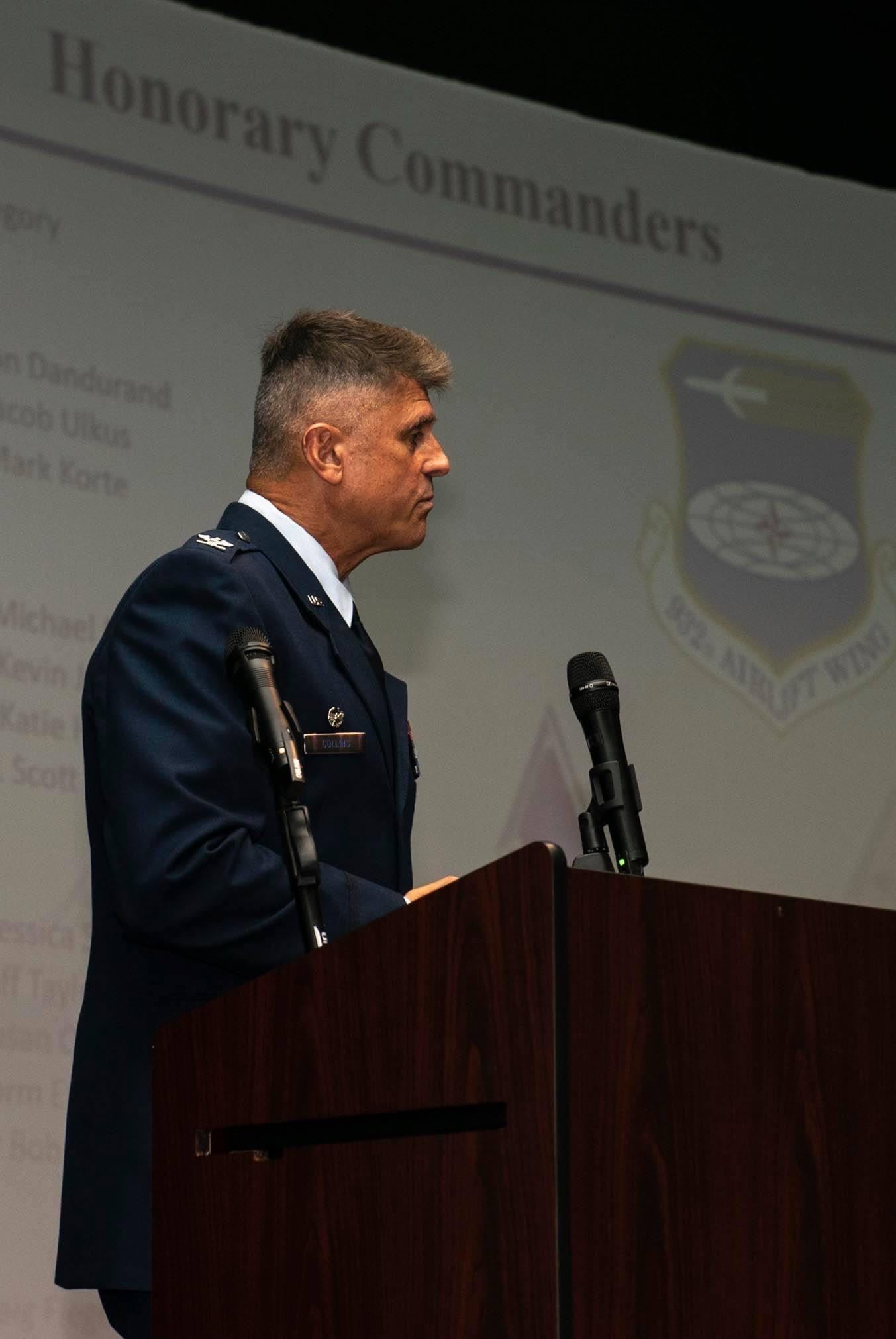 Mayor Made Honorary Commander of 932 Airlift Wing 10-16-21