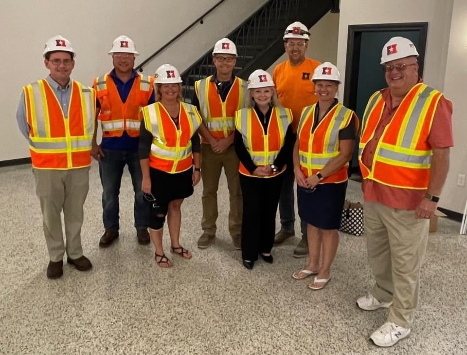 Mayor and City Staff Tour New Lofts on the Square