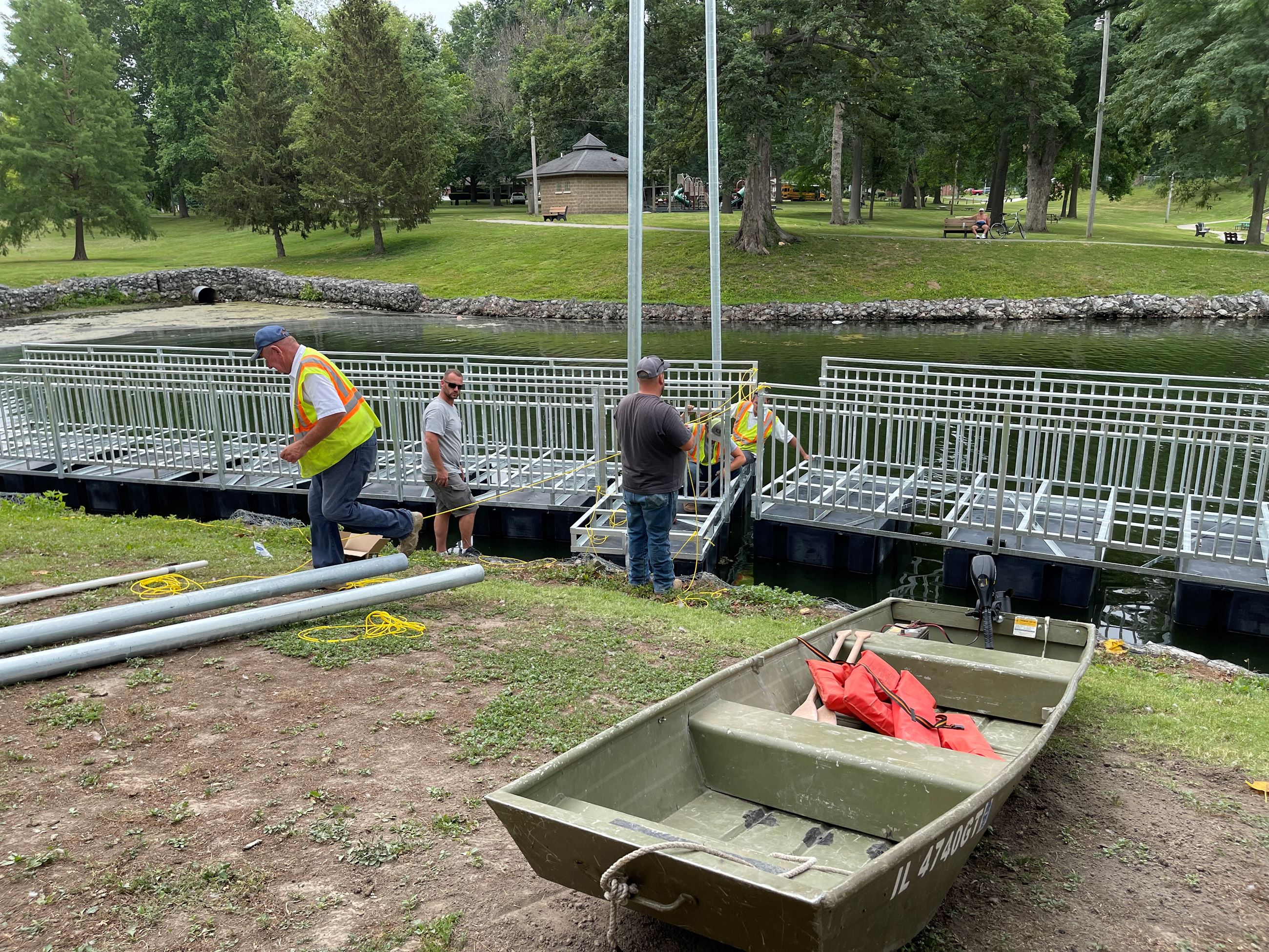 Bridge Replacement in Bellevue Park