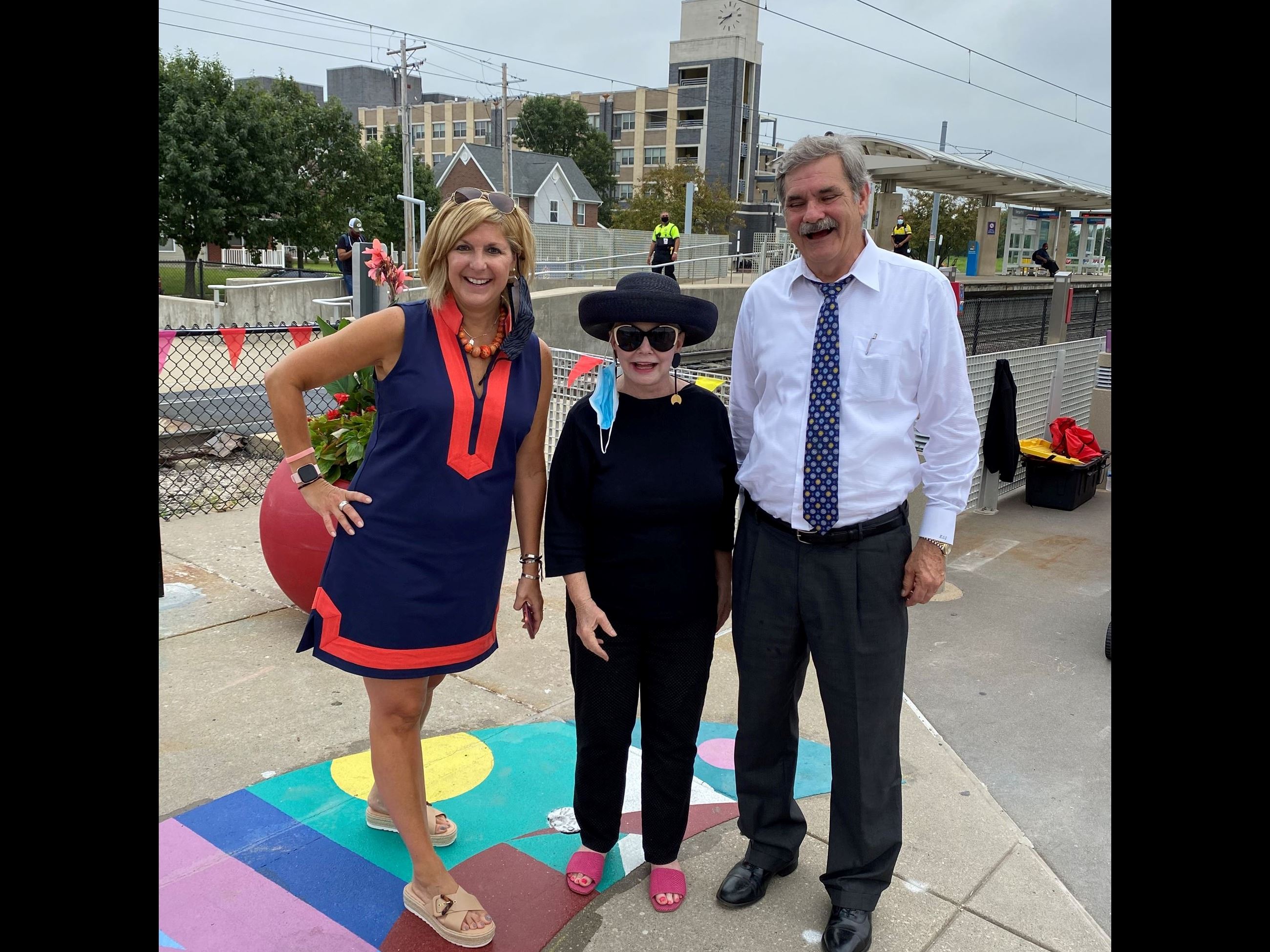 SCCTD Renewed Emerson Park MetroLink Station 