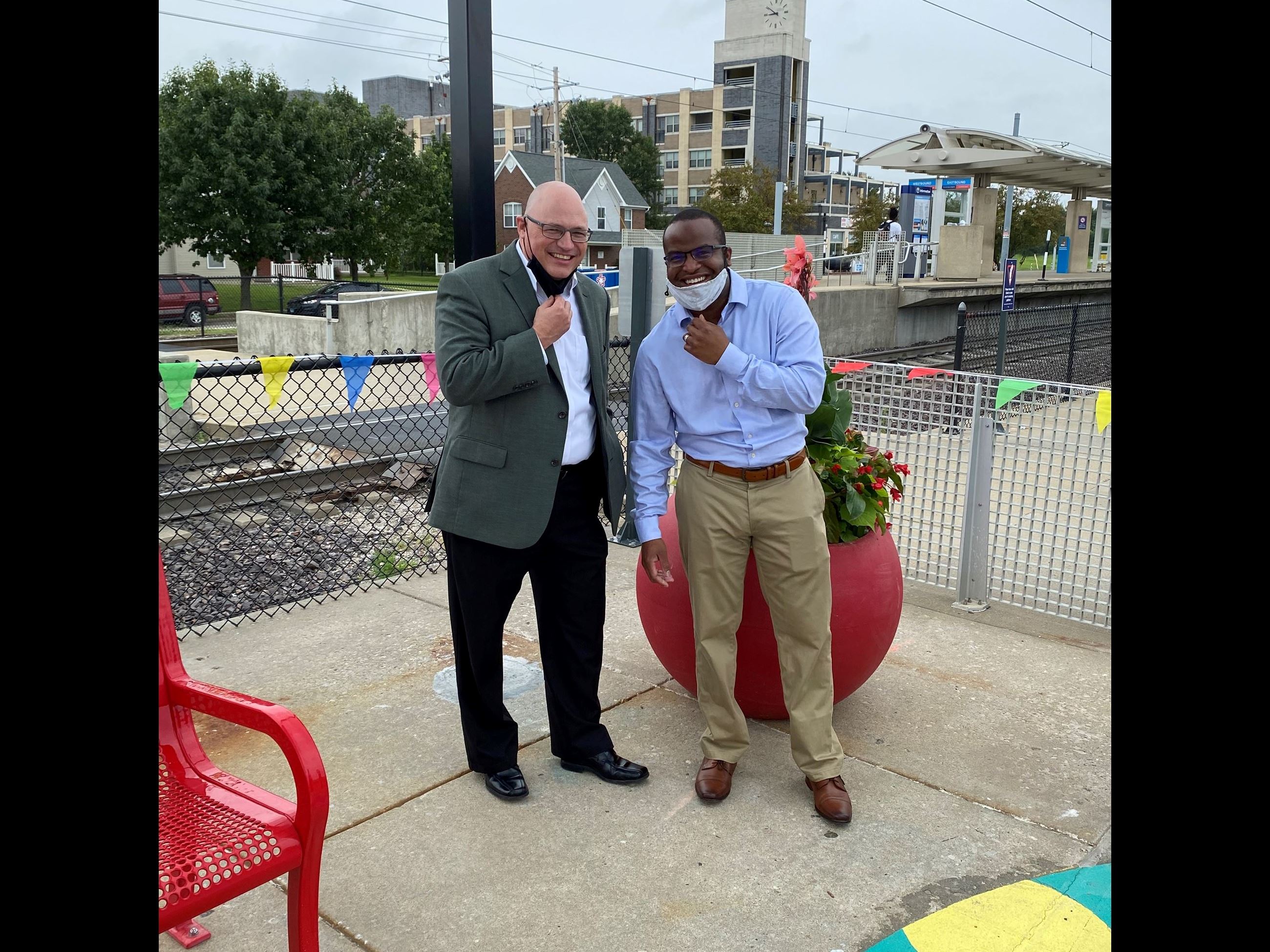 SCCTD Renewed Emerson Park MetroLink Station 