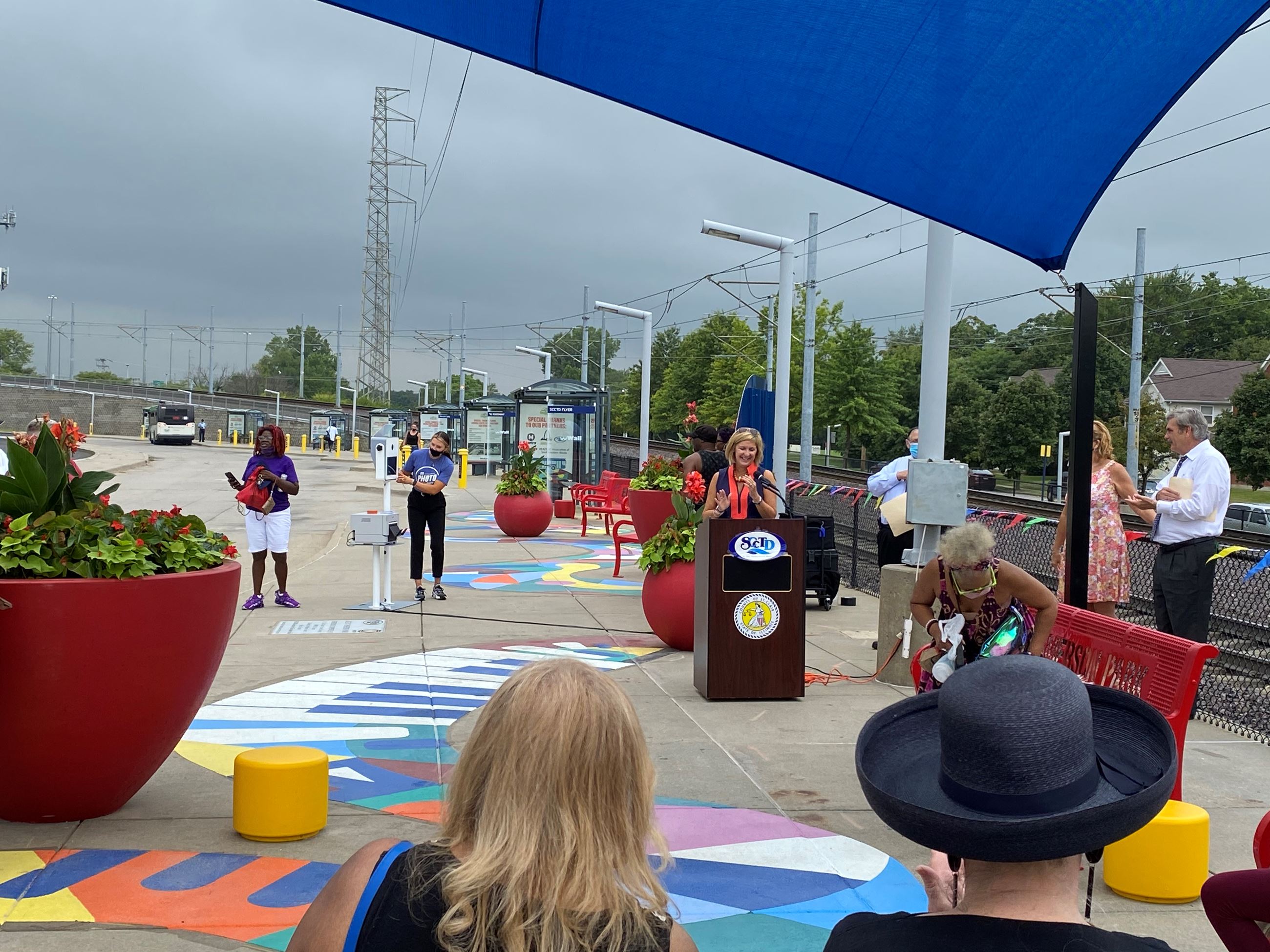 SCCTD Renewed Emerson Park MetroLink Station 