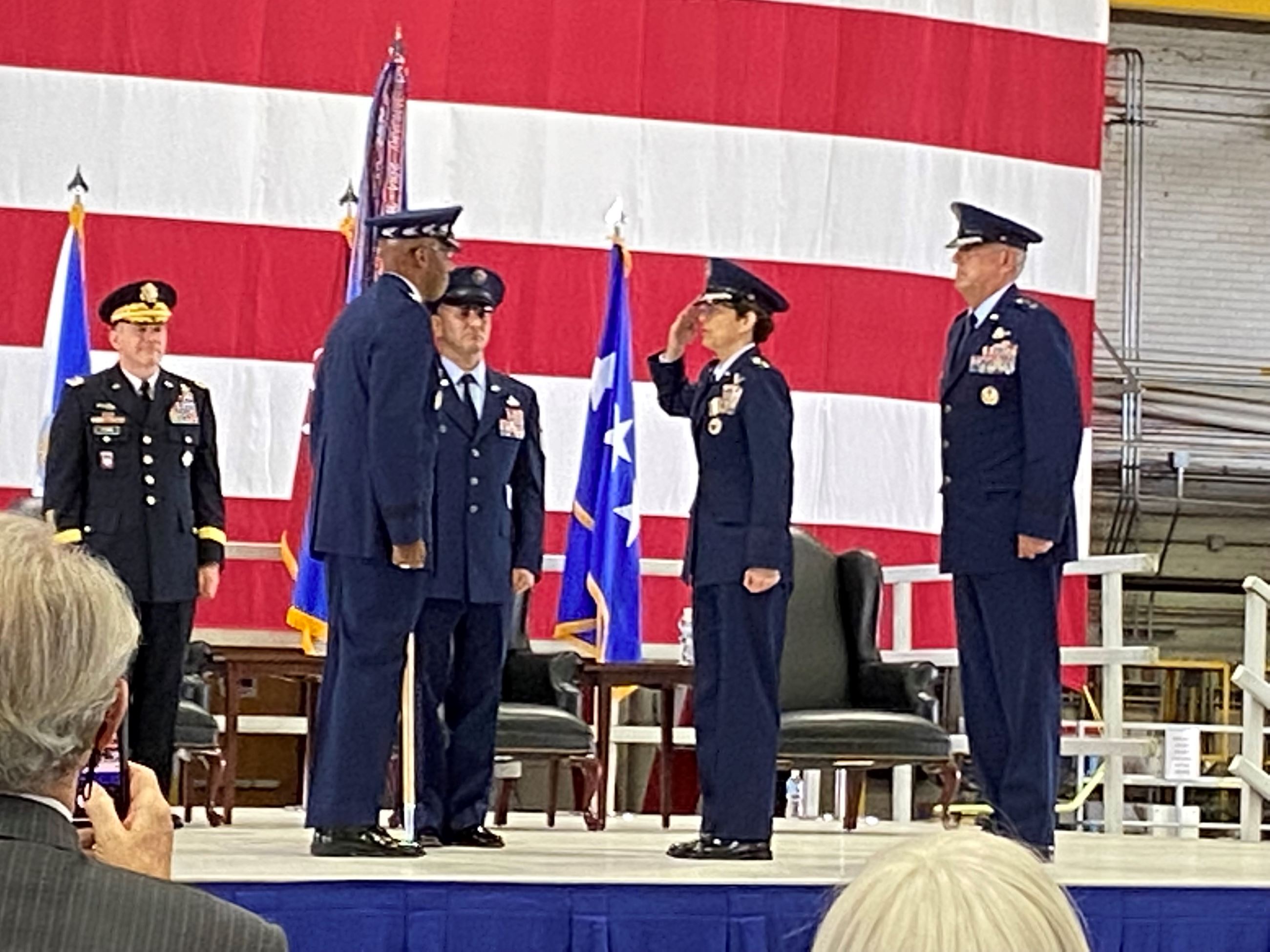 SAFB Change of Command Ceremony