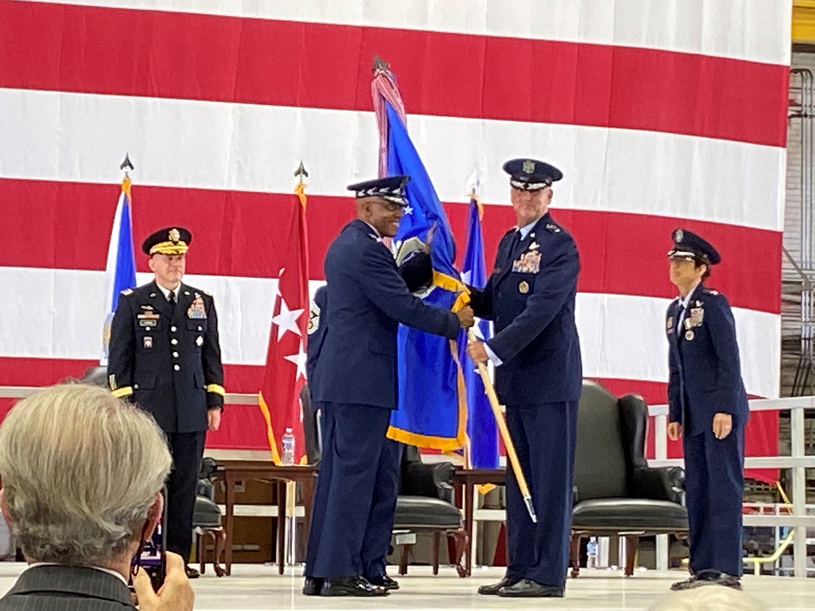 SAFB Change of Command Ceremony