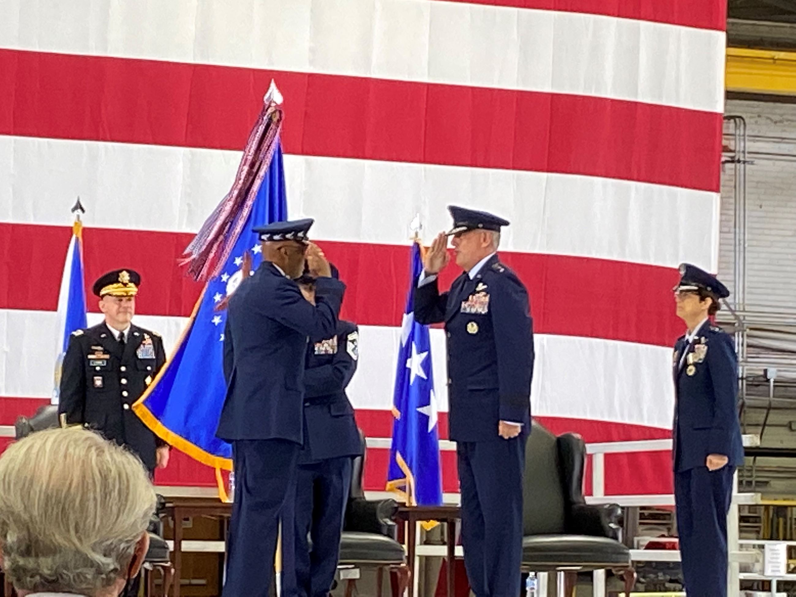 SAFB Change of Command Ceremony