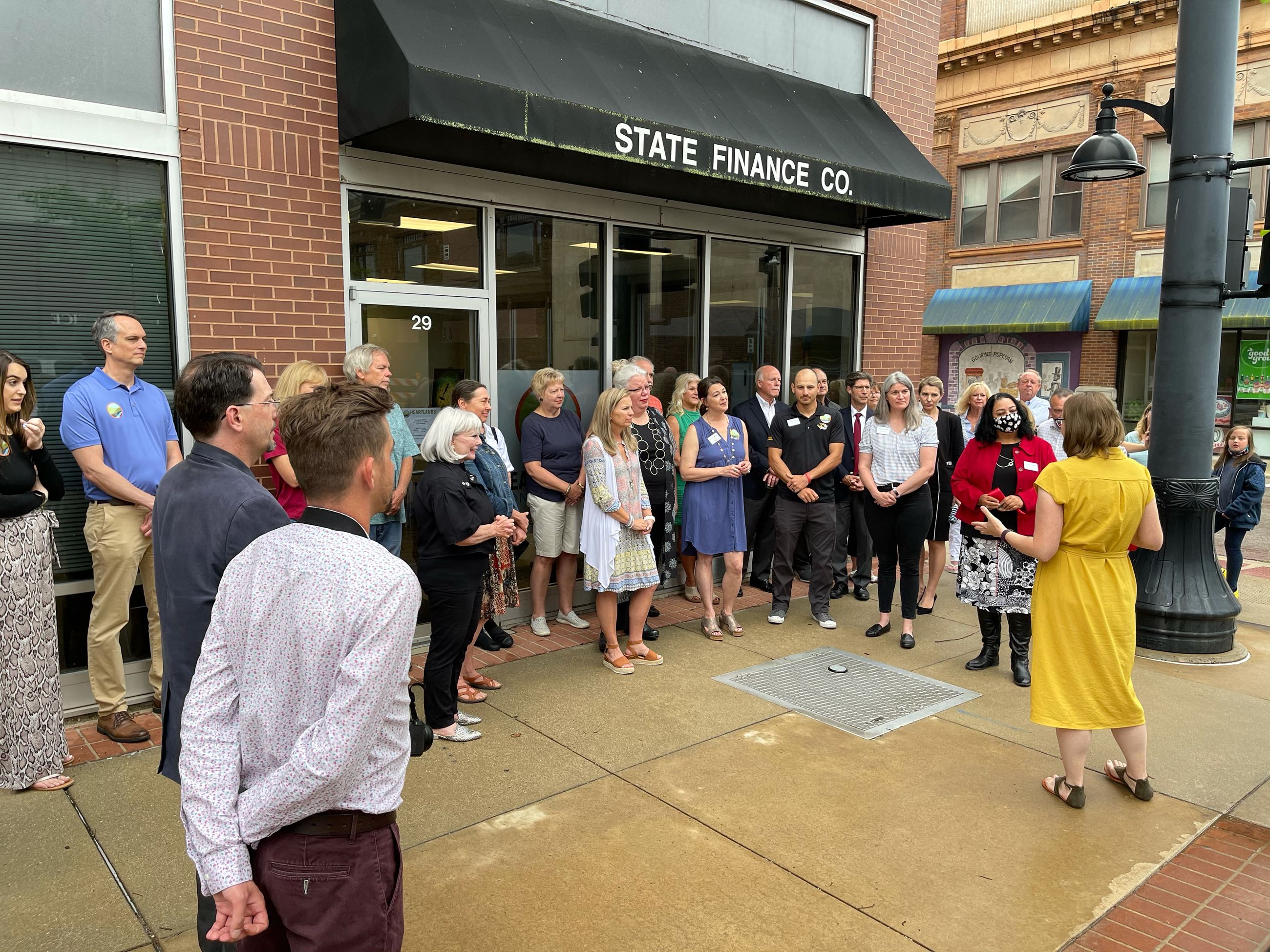 Ribbon Cutting at Heartlands Conservancy