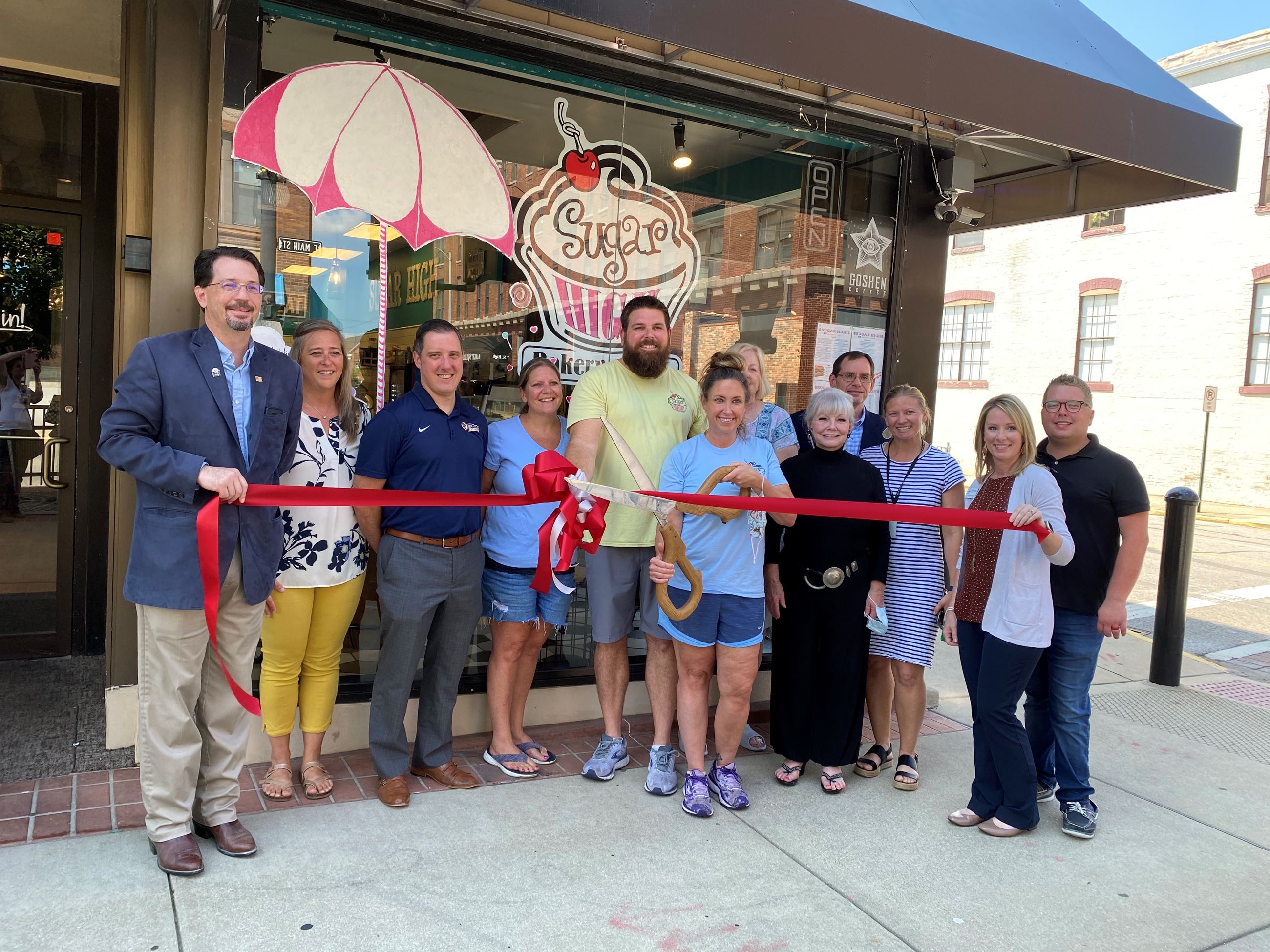 Ribbon Cutting at Sugar High