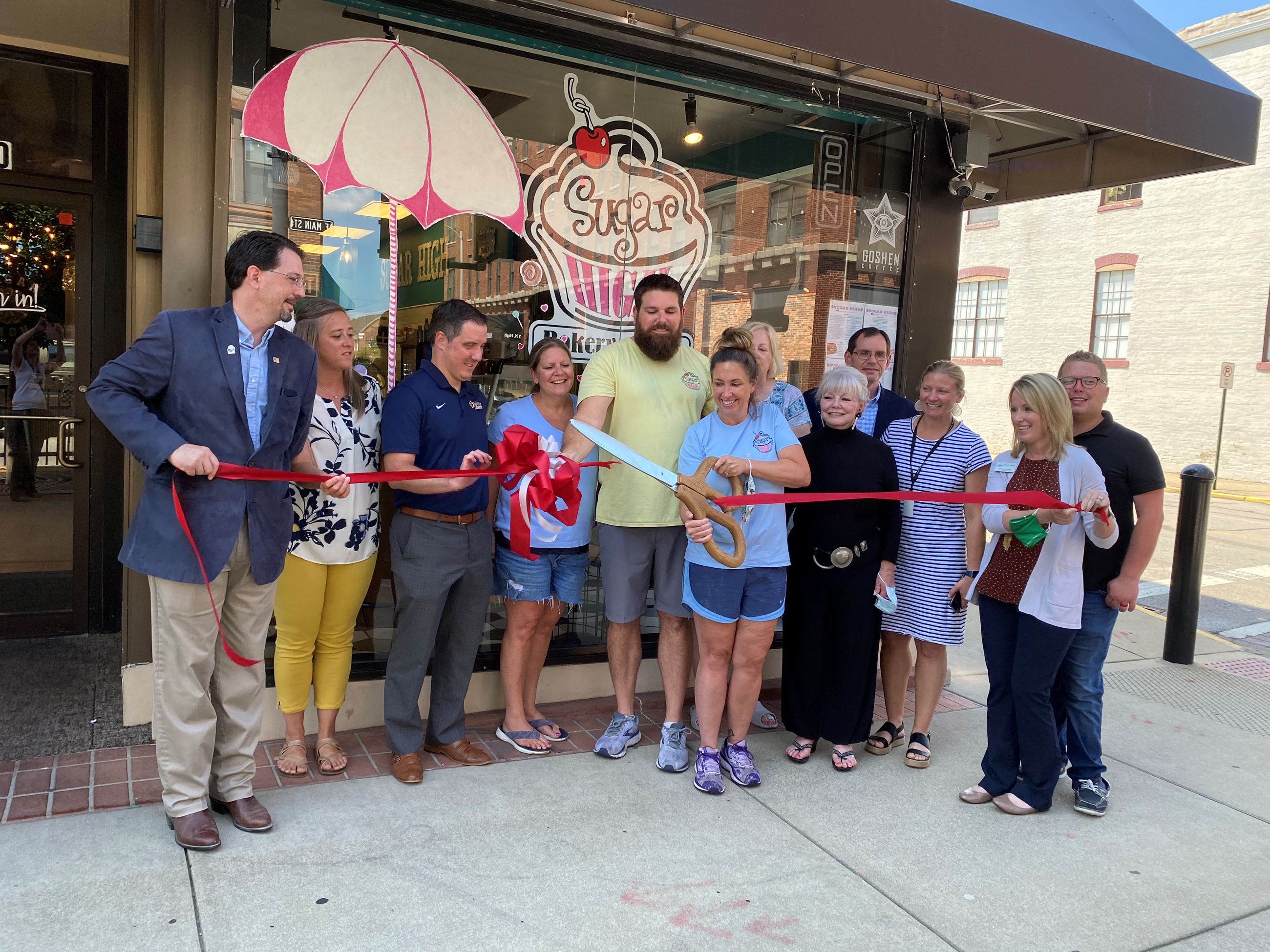 Ribbon Cutting at Sugar High