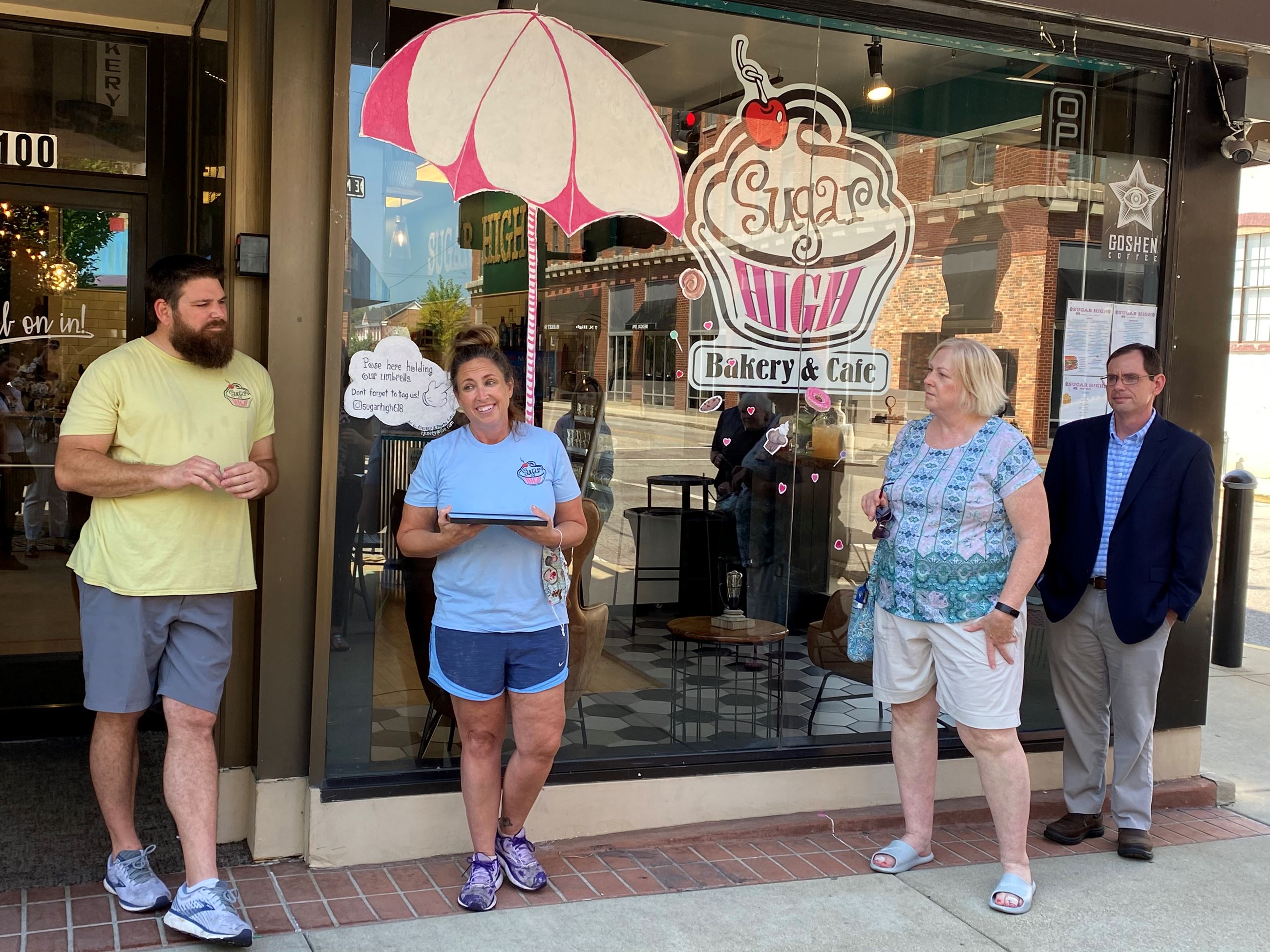 Ribbon Cutting at Sugar High